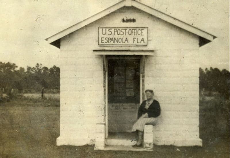 Post Office, photo from Flagler County Historical Society