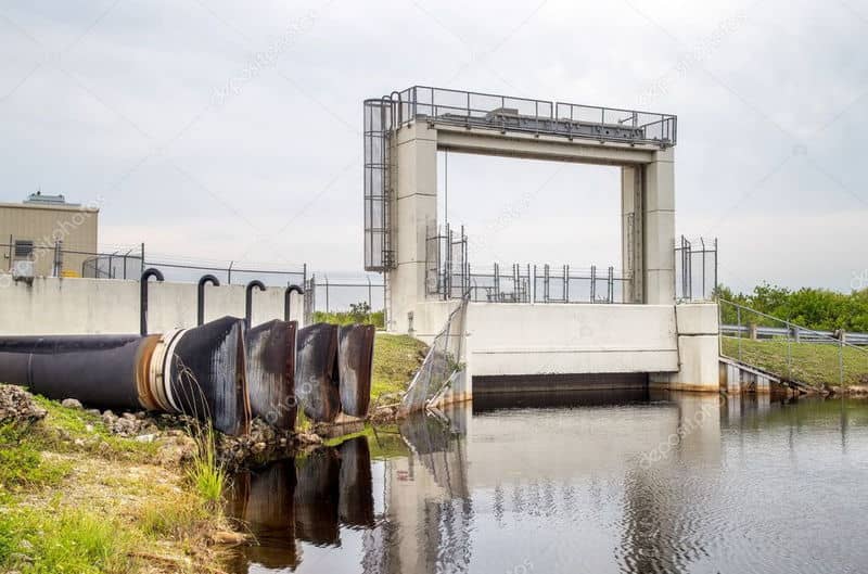 Everglades Flood Control Structure
