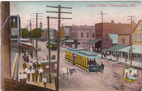 Vintage Postcard, Fernandina Beach, Florida