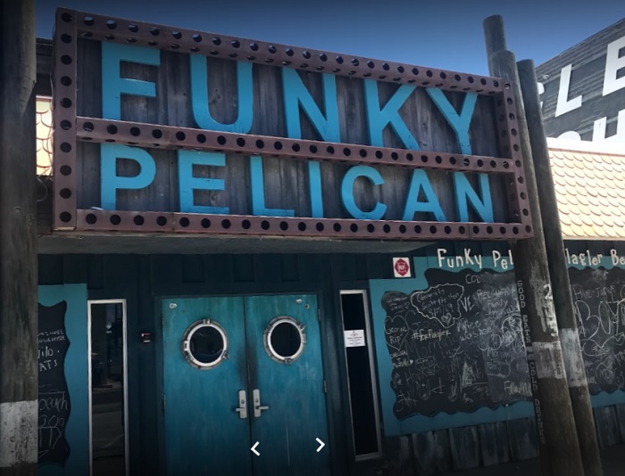 Funky Pelican at Flagler Beach Pier