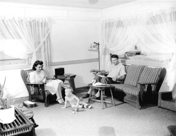 Flavet Living Room, State Archives of Florida 1946