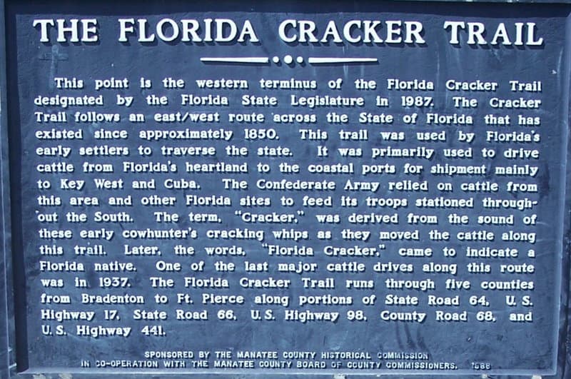 Florida Cracker Trail Journey Across A Land Remembered