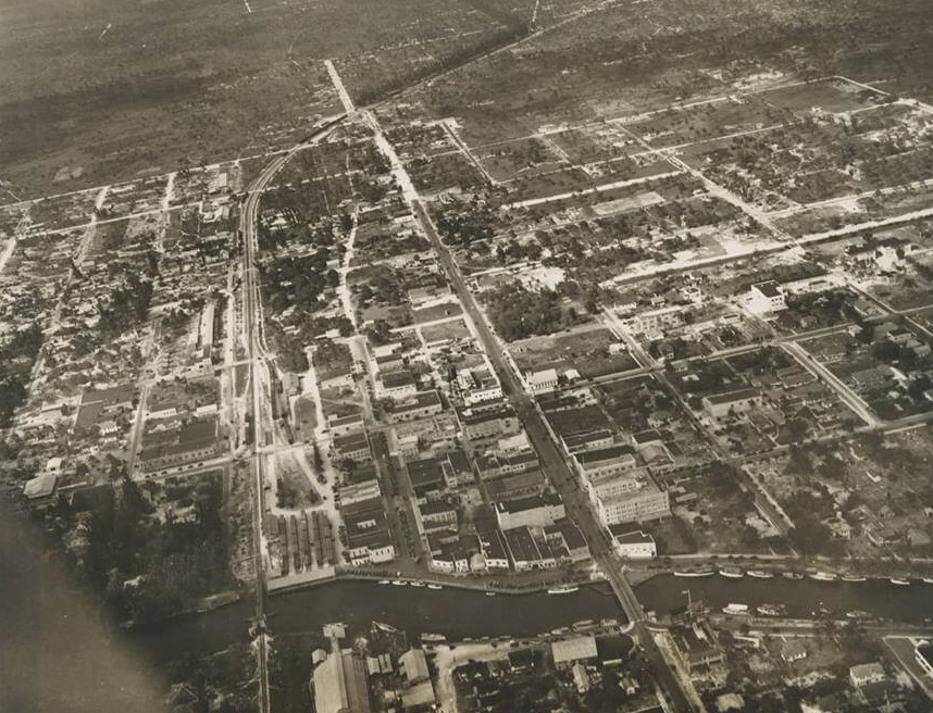 Aerial View of Fort Lauderdale in 1929