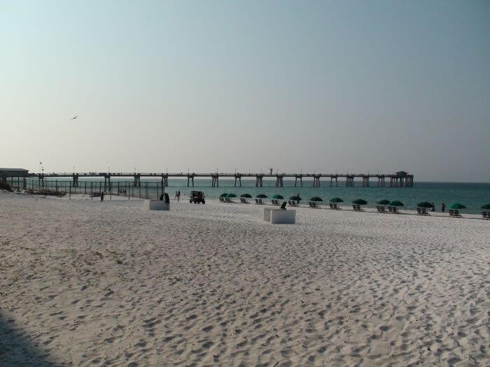 Okaloosa Island Fishing Pier on the Gulf