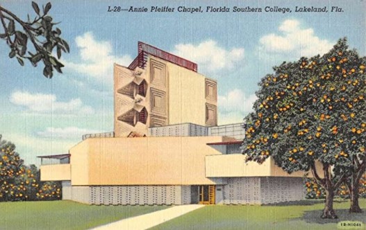 Vintage Postcard Annie Pfeiffer Chapel