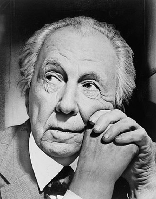 Frank Lloyd Wright in 1954