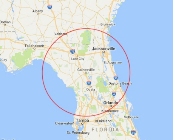A Judgmental Map Of Gainesville Florida