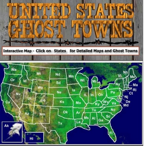 From Home Page of Ghosttowns.com