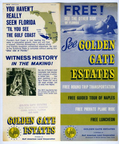 Golden Gate Estates Advertisement