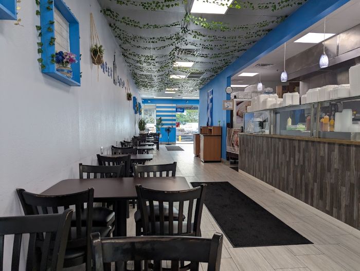 Greek Eatery Interior