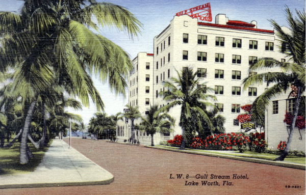 Vintage Postcard Lake Worth, Florida