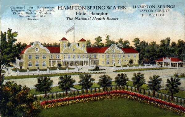 Hampton Springs Hotel Postcard