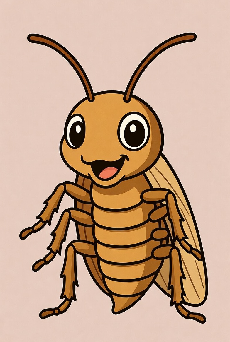 Happy Cockroach