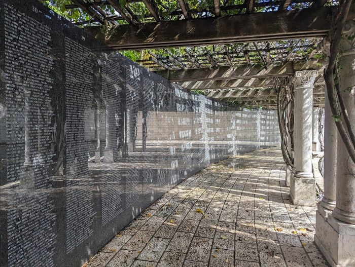 Holocaust Memorial Wall of Names