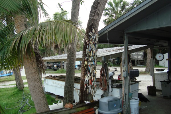 Honest John's Fish Camp Old Florida Near Melbourne Beach