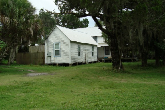 Smith homestead at Honest John's Fish Camp.