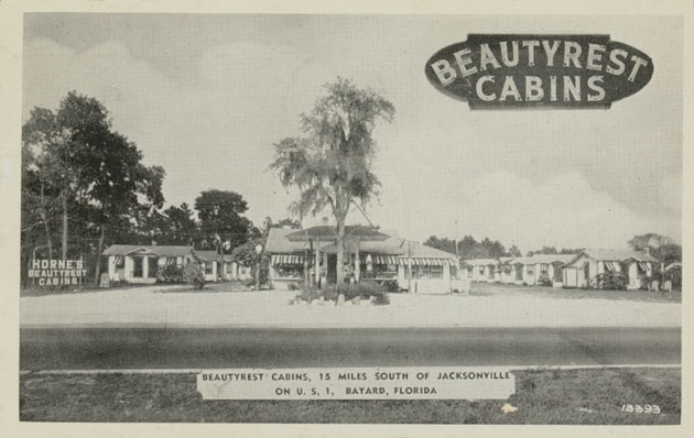 Vintage Photo Beautyrest Cabins, Bayard, Florida