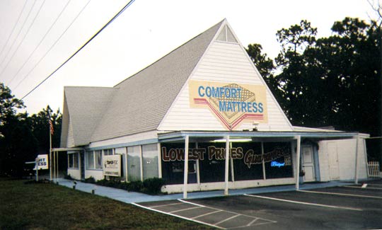 Horne's Converted Into a Mattress Store