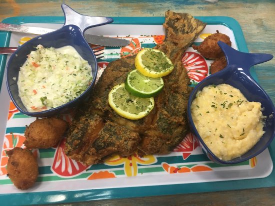 Dinner at the Shrimp Boat in Horseshoe Beach