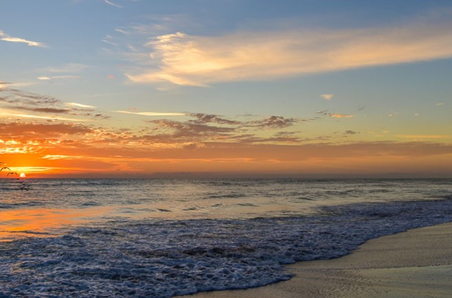 Indian Harbour Beach, Florida. Beautiful Beach and River City