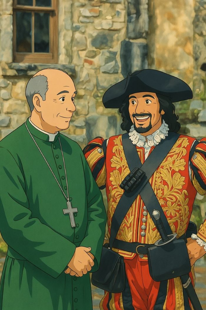 Irish Priest and Spanish Soldier