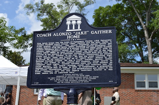 Jake Gaither Tallahassee Home