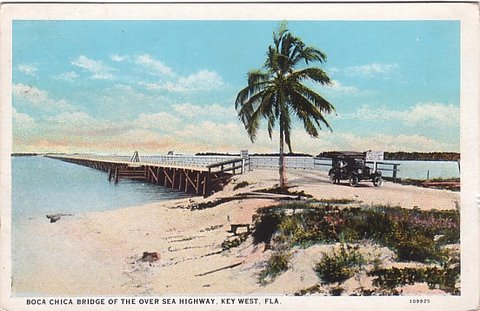 Vintage Postcard Key West, Florida
