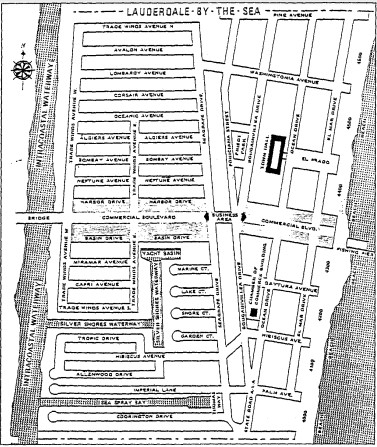 Original Plat of Lauderdale By The Sea