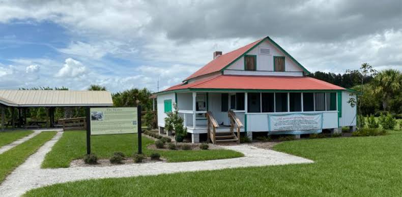 Laura (Riding) Jackson home and pole barn