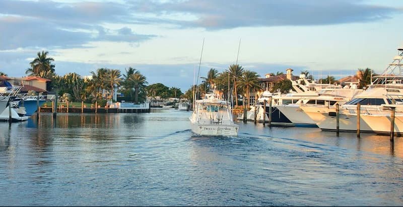 Canal Near Lighthouse Point