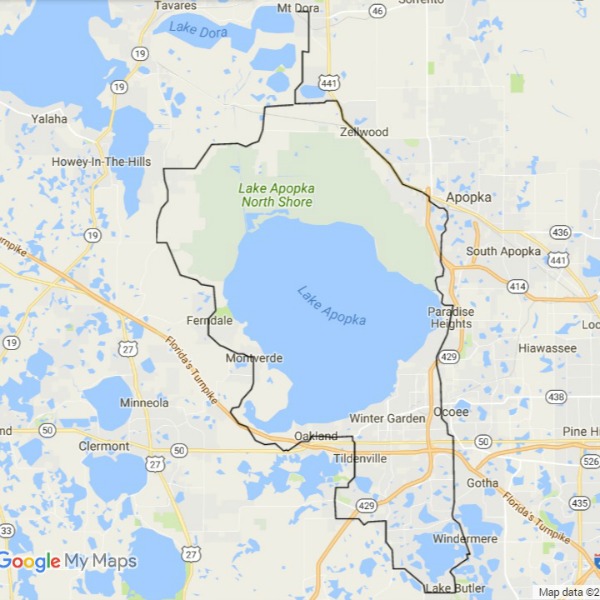 Central Florida Road Trips And Scenic Drives with Maps