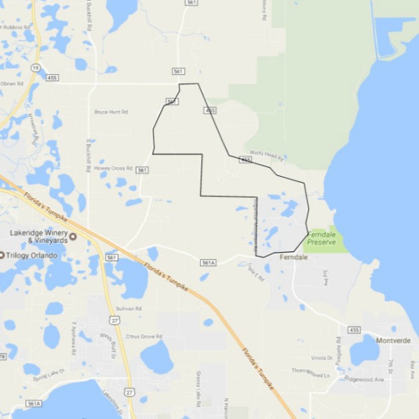 Central Florida Road Trips And - MapC023