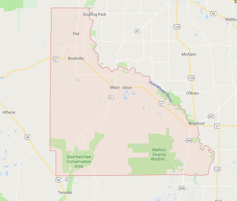 Lafayette County Map