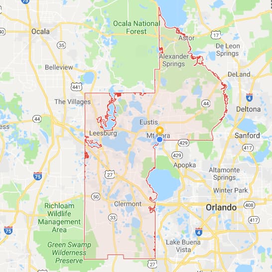 orange county florida boundary map Florida County Boundary And Road Maps For All 67 Counties orange county florida boundary map