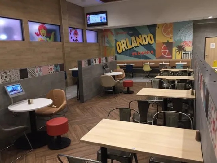 McDonalds Interior View