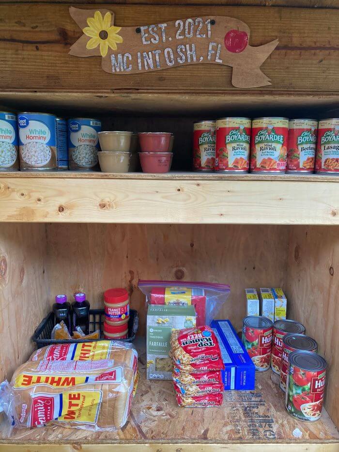 McIntosh Little Free Food Pantry