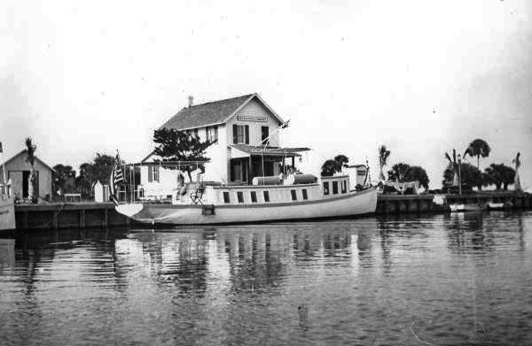 Vessel Eclectic at Allenhurst on Merritt Island, About 1910 Vessel Eclectic at Allenhurst on Merritt Island, About 1910