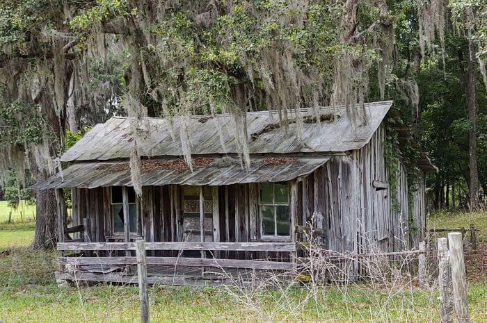 Florida Cracker House West of Micanopy