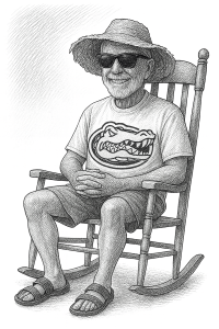 Mike Rocker w Gator Logo