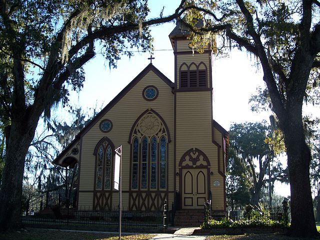 Florida Carpenter Gothic Churches Treasured Historic