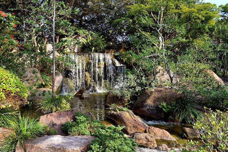 Morikami Gardens Waterfall