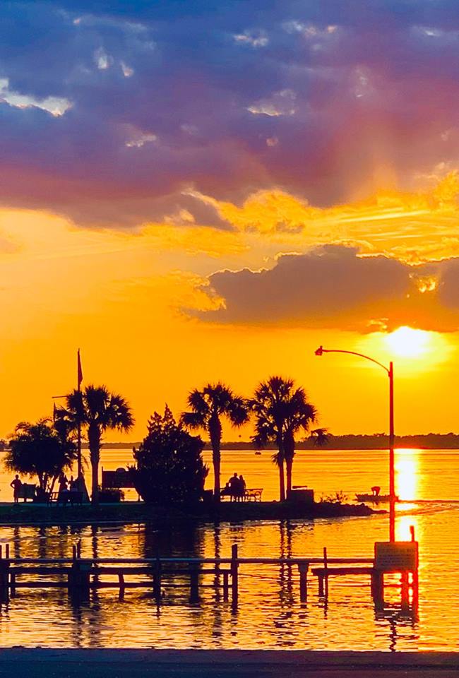 Sunset Over Lake Dora, photo by Linda Kraus