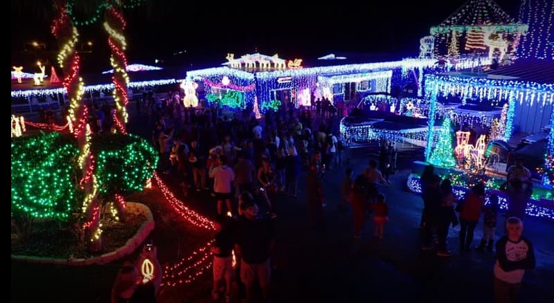 Mount Dora Boating Center and Marina at Christmas Season