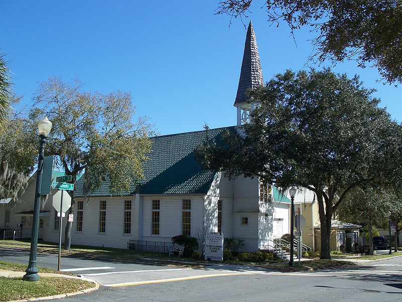 Congregational Church on Donnelly Street, Mount Dora, Florida