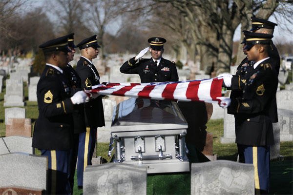 National Cemetery Graveside Service