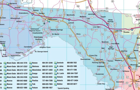 West Florida Map With Cities Florida Road Maps   Statewide, Regional, Interactive, Printable