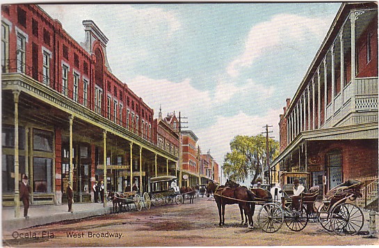 Vintage Postcard Ocala, Florida
