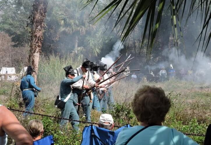 Okeechobee Battlefield Reeanactment