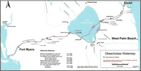 Florida Canal System Map