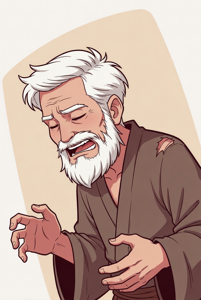 Old Man Fed Up Grok